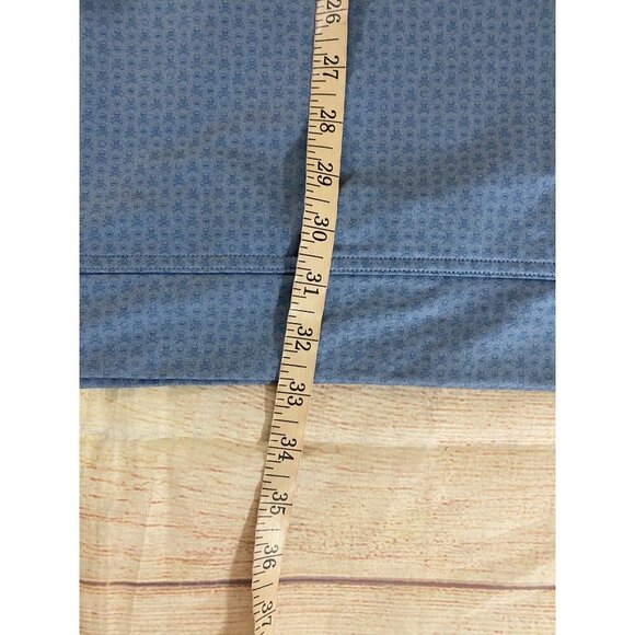 Peter Millar Men's Blue Mini Skull Print Long Sleeve Sweater - 4XT - Picture 7 of 15